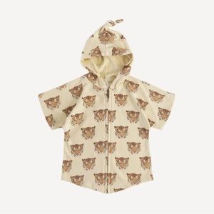 kate quinn tiger zip coverup 6-12m